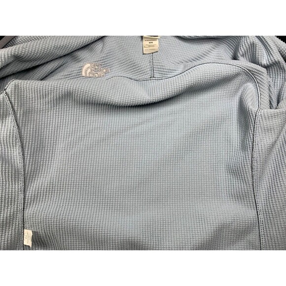 The North Face Jacket Womens M Black Windwall Full Zip Fleece Hooded Thermal TNF - Picture 4 of 14